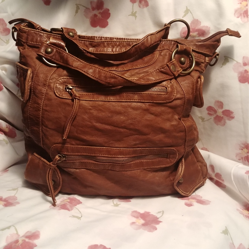 FINAL PRICE ✨ Vegan brown leather purse